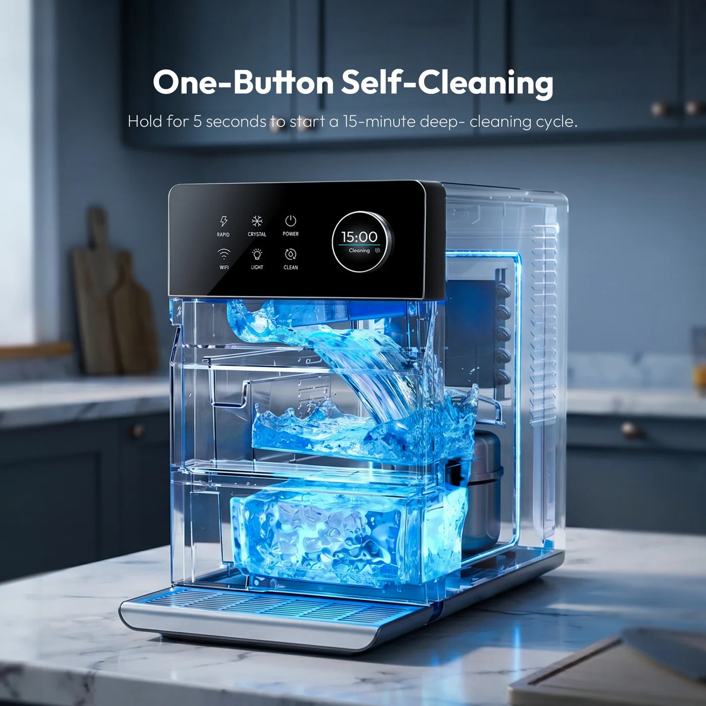 Euhomy Rock Plus Square Ice Maker