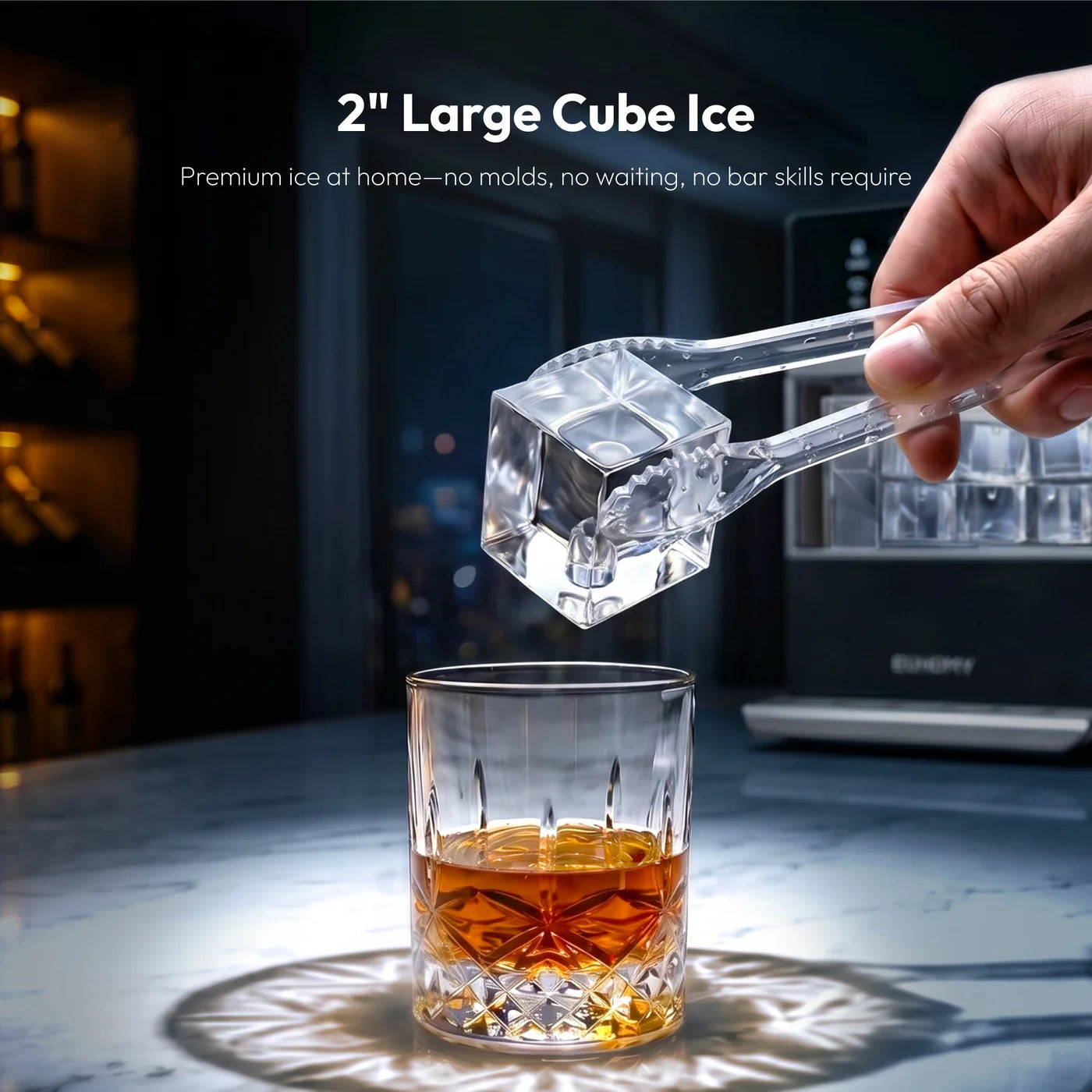 Euhomy Rock Plus Square Ice Maker